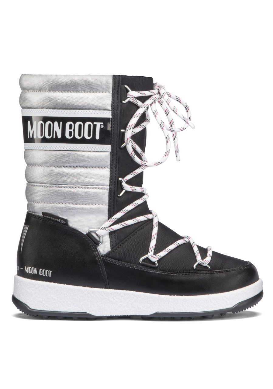 Obrázok Tecnica Moon Boot We Quilted Jr black/silver