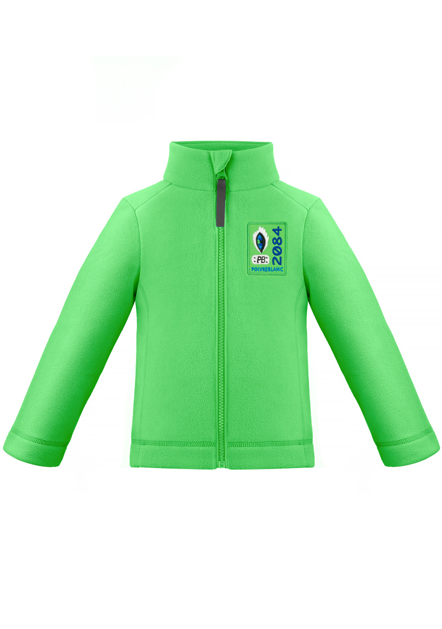 Detská chlapčenská mikina Poivre Blanc W21-1510-BBBY/A Micro Fleece Jacket  fizz green | David sport Harrachov