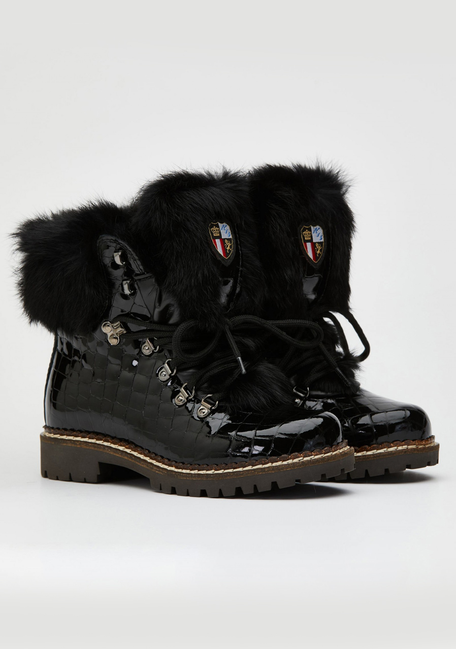 Dámské zimné topánky Nis 1515404 / A Scarponcino Pelle Vitello | David  sport Harrachov