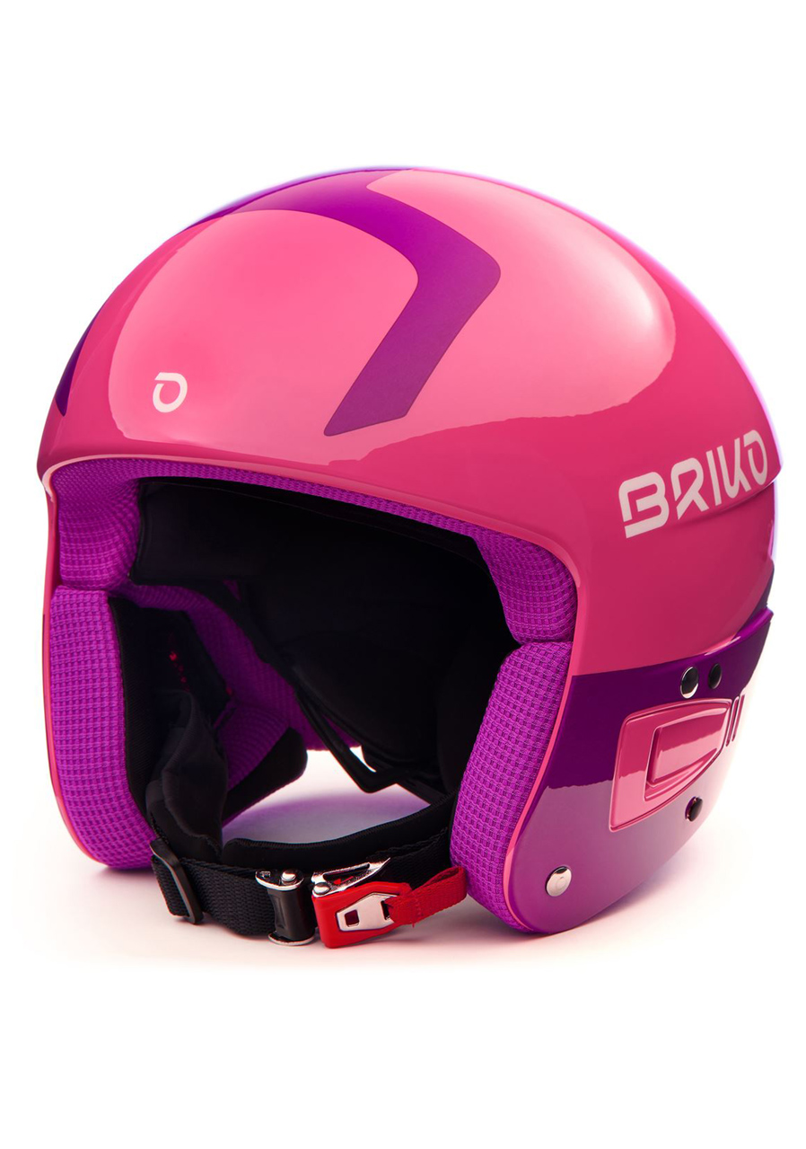 Detská lyžiarska prilba Brik Vulcano FIS 6.8 Jr Shiny Pink Violet | David  sport Harrachov