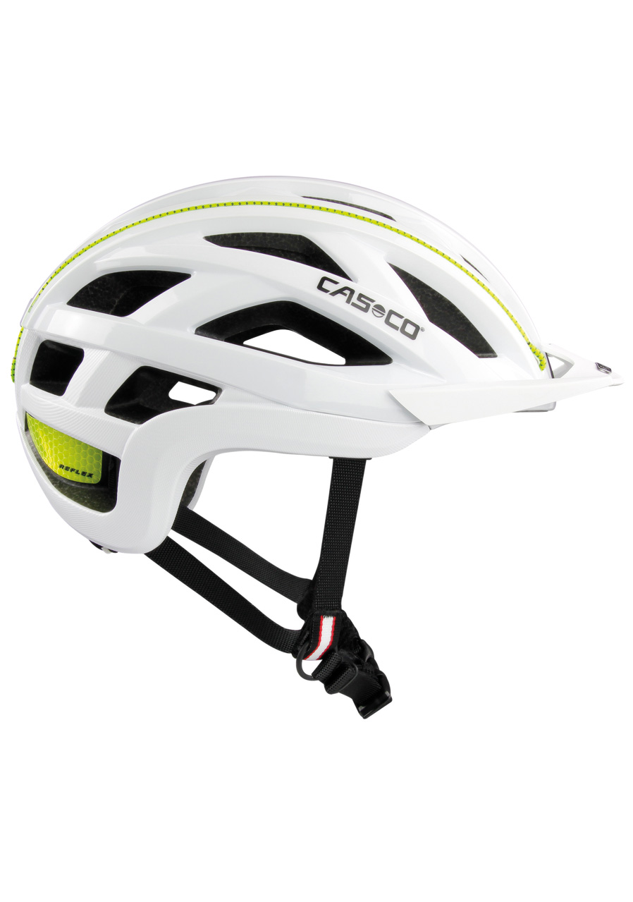Cyklo helma Casco Cuda 2 White-neon yellow | David sport Harrachov