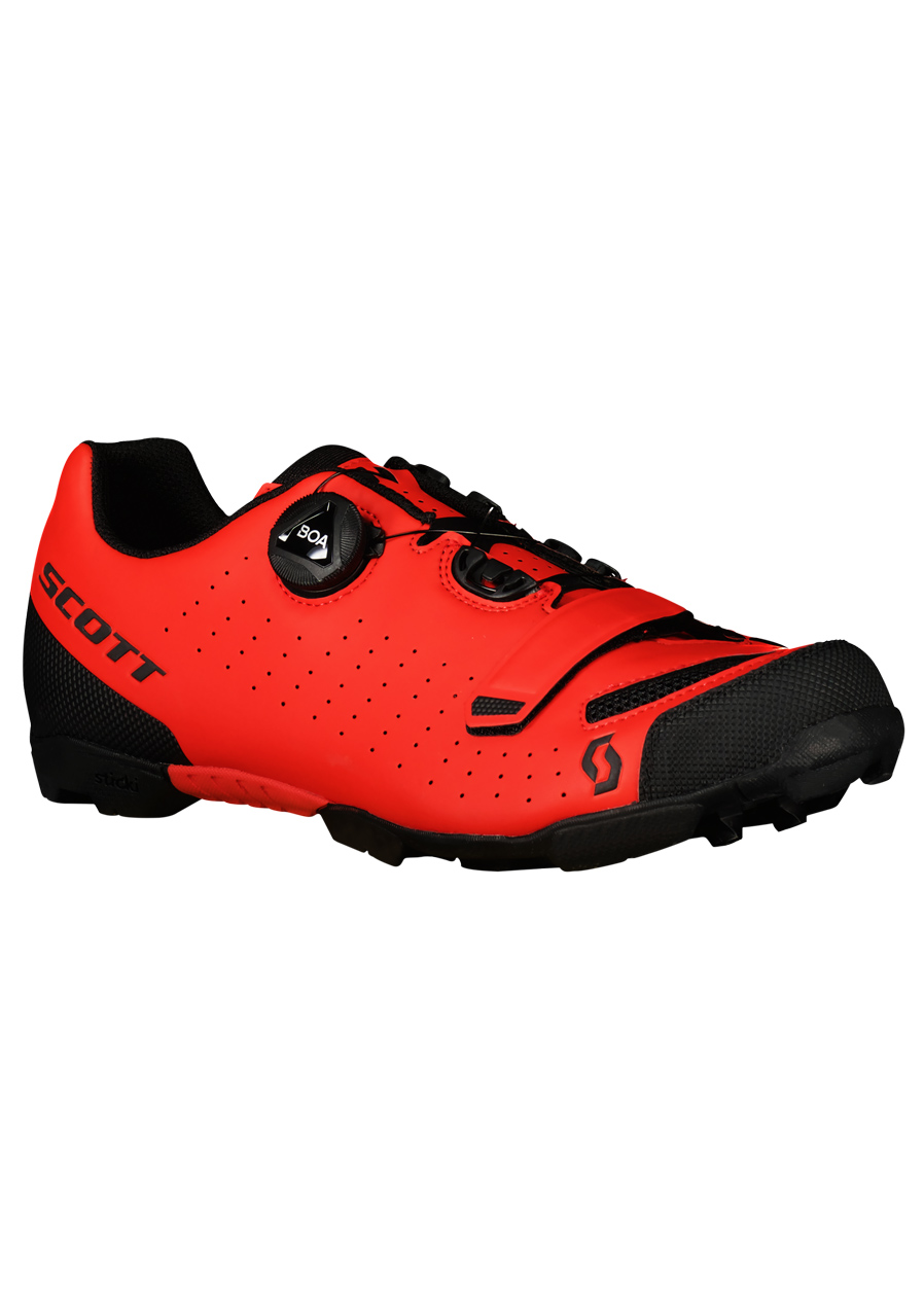 Cyklistické tretry Scott Shoe MTB Comp Boa red / black | David sport  Harrachov